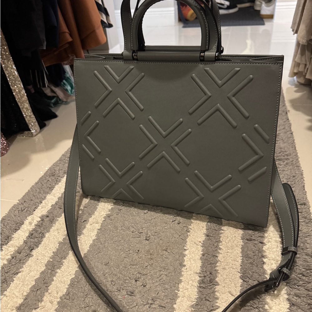 New G’Juan Xavier Everyday Shopper Bag in Nardo Grey.